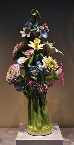 bouquet of ceramic flowers